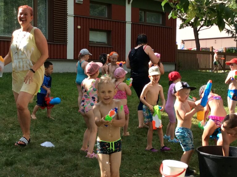 Pihakoivun päivystyksessä viettettiin Vesipeuhupäivää 19.7.2018